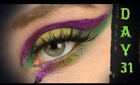 Day 31!! Poison Acid tutorial and GIVEAWAY REVEAL!!!!