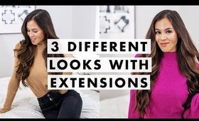 1 girl, 3 looks: How to TRANSFORM Your Hair with Extensions | Luxy Hair