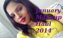 January Makeup Haul 2014