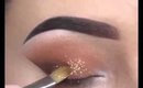 Eye makeup beautiful transformation