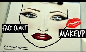 MAC Face Chart Makeup Tutorial | HOW TO (UPDATED)