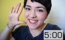 5 Minute Makeup Challenge | Laura Neuzeth