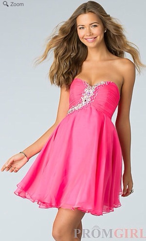 Sweet Sixteen Short Dresses for Sisters