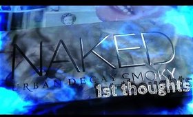 Urban Decay Naked Smoky Palette - 1st thoughts