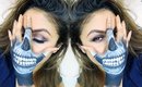 HOW TO: Skull Hand Face Makeup Tutorial