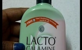 review : Lacto Calamine lotion