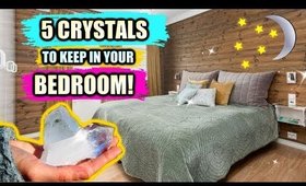 5 CRYSTALS YOU SHOULD KEEP IN YOUR BEDROOM │ Attract LOVE, MONEY & RAISE YOUR VIBRATION WHILE ASLEEP