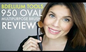 Bdellium Tools 950 Oval Multipurpose Brush Review | @girlythingsby_e