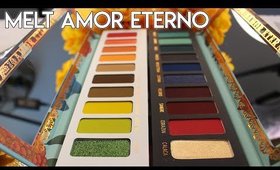 WORTH IT? Melt Cosmetics Amor Eterno Palettes ❤️ Swatches, Dupes, Tutorial, Review | GlitterFallout