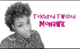 ✄Hair| Textured Twisted Mohawk Tutorial