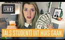 (als student) uit huis gaan! - FEMME