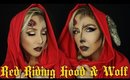 Red riding hood and Wolf Halloween costume 2017 | JessicaFitbeauty