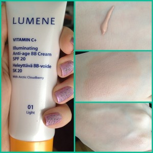 The best BB cream! Lumene Vitamin C+ Illuminating Anti-age BB Cream (SPF 20) 