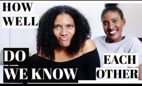 How well do we know each other [ft Germaine Nimundele] // janet nimundele