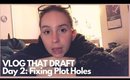 MY WEIRDEST WRITING TIP EVER! | Vlog That Draft (Day 2 - October 16)