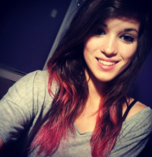 when I had red dip-dye 