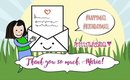 Happy Mail/Birthday Mail | Thank You Maria | PrettyThingsRock