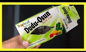 Dudu Osun Black Soap Review, Get rid of acne! Fade acne scars!