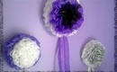 How To Make: Tissue Paper Flowers (multicolor) DIY