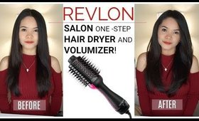REVLON PRO COLLECTION Salon one-step hair dryer and volumizer.