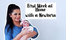 First Week Home with Newborn | Week in the Life of a New Mom | Vlog 11 03 18 | Stephanie Vainer