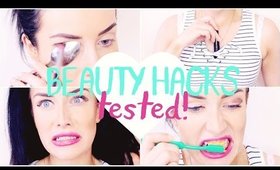 BEAUTY HACKS TESTED!