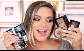 FULL FACE USING ONLY MAYBELLINE MAKEUP! | Casey Holmes