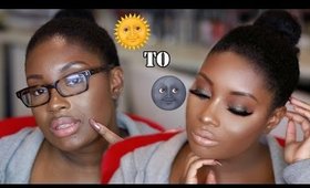 Get Ready with Me | From Day to Night - Quick Makeup Touch-Up | Makeupd0ll