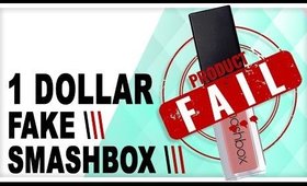 My Mouth Hurts! Fake Smashbox Liquid Lipstick