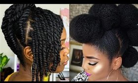 Creative New Updo Hairstyles for Natural Hair