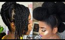 Creative New Updo Hairstyles for Natural Hair