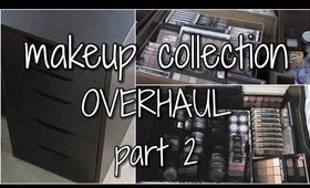 Makeup Collection Overhaul: Part 2 ~ Ikea Alex Drawer 3 [Eye Shadow]