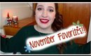November Favorites! Hunter Boots, NYX, Burt's Bees, & More! | Sarah Vorderbrueggen