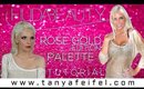 Huda Beauty | Rose Gold Palette | Tutorial | Review | Tips & Tricks | Tanya Feifel-Rhodes