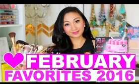 FEBRUARY FAVORITES 2016!