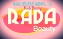 ❤ HAUL ONLINE: RadaBeauty (Abril '13) ❤