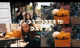 VLOGTOBER 2019 #25: MORE HOUSE PLANS + PUMPKIN CARVING | sunbeamsjess