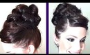 Hair tutorial : elegant updo