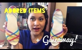 Adored Items + Real Techniques Giveaway and BIG News!