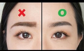 EYEBROW DO'S & DON'TS║畫眉毛會盡量避免的四大點＆解決方案！！