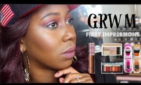 GRWM + First Impressions| Playing In New Makeup | #KaysWays