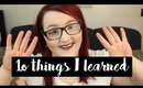 WHAT I LEARNED BLOGGING / BEING A YOUTUBER IN 2015 | heysabrinafaith