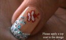 Cute French Butterfly Tip Nail Art easy nail art for short nails- nail art tutorial- beginners