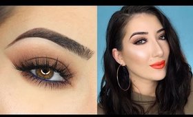 Bronze Smokey Eye Makeup Tutorial