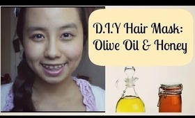 DIY Hair Mask for Stronger, Healthier Hair: Honey & Olive Oil