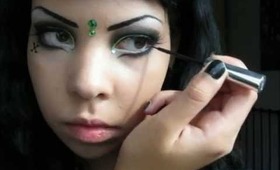 cyber gothic make up tutorial