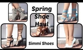 Sexy Spring Shoe Haul | Simmi Shoes Plus STORYTIME