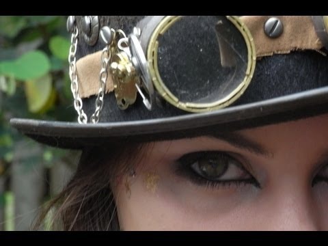 Steampunk 'Inspired' Makeup Tutorial and Costume -- Halloween | lilcammo93  Video | Beautylish