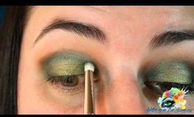 Green and Coral Look