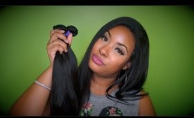 UNBOXING: Aliexpress Fashion West Kiss Hair| Brazilian Straight